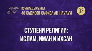 2 Хадис — «Ступени религии: Ислам, Иман и Ихсан» — 40 хадисов ан-Науауи— Абу Ислам аш-Шаркаси