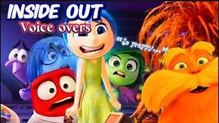 Inside Out Voice Over Compilation!