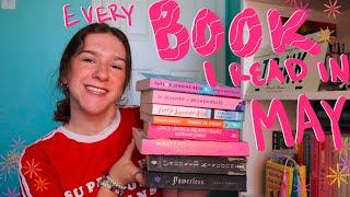 every book i read in may!!