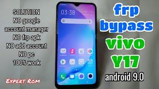 Vivo Y17 Frp Bypass Google Account Without Pc