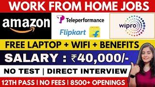 WORK FROM HOME JOBS 2025 | ONLINE JOBS AT HOME | REMOTE JOBS 2025 | 12TH PASS JOBS | ONLINE JOBS