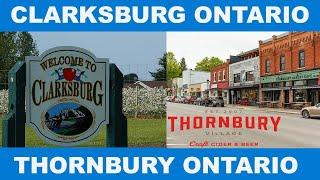 CLARKSBURG ONTARIO TO THORNBURY ONTARIO DRIVE