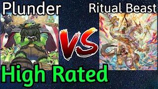 Plunder Patroll Fiendsmith Vs Ritual Beast High Rated DB Yu-Gi-Oh!