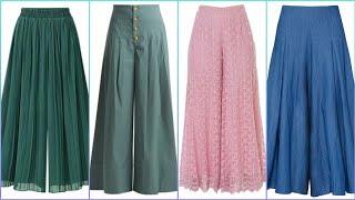 The Most Beautiful Chiffon Palazzo Pants designs ideas for women 2021