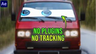 Add Pixar Eyes to Your Car Videos in After Effects