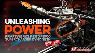 Unleashing Power: RZR XP 1000 ENGINE DYNO SUPERCHARGER PART 2