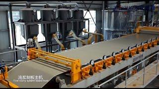 fiber cement board manufacturing machine，fiber cement board production line machine