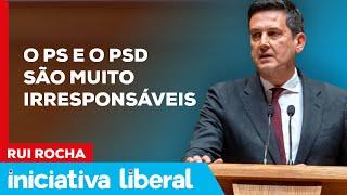 Moção de confiança: a irresponsabilidade do PSD e do PS não tem limites