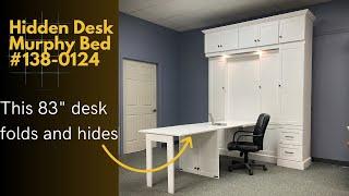 Murphy Bed with Double Fold Desk