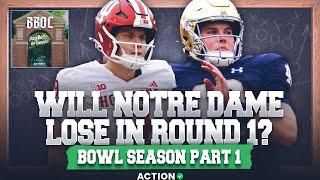 Why Notre Dame is on UPSET ALERT vs Indiana | Bowl Season Best Bets Episode 1 | BBOC