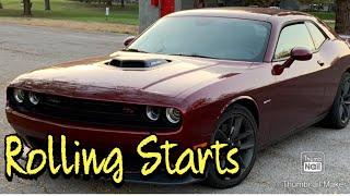 Rolling Starts and Pulls Dodge Challenger Shaker 6 Speed Manual