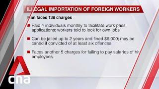 Man charged for illegally bringing in foreign workers