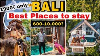 Where to stay in BALI? | Best places to stay in BALI | From BUDGET to LUXURY | Full info.