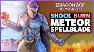 Broken Shock Burn Meteor Spellblade Build  - Dragon Age the Veilguard