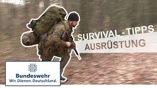 Survival-Tipps #1: Ausrüstung - Bundeswehr