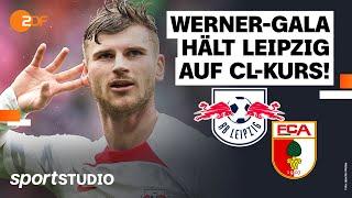 RB Leipzig – FC Augsburg Highlights | Bundesliga, 28. Spieltag Saison 2022/23 | sportstudio