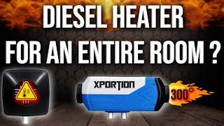 Diesel heater to heat an entire room ? Xportion diesel heater #dieselheater #heaterreview