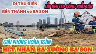 QUÁ KINH KHỦNG ! Hết nhận ra Xưởng Ba Son Sài Gòn trước 1975, Cầu biểu tượng TPHCM lắp đèn LED Khủng