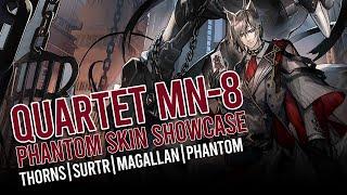 [Arknights] Phantom "Dreaming Nightmare" Skin S2 Showcase feat. 4 Operators MN-8