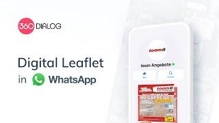 Digital Leaflet in WhatsApp for toom — 360dialog