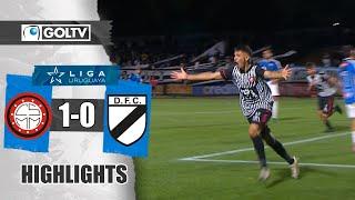 CON GOL DE FERNANDEZ SOBRE EL FINAL | Miramar 1 - 0 Danubio | GOLES | Primera División de Uruguay