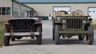 Restoring a Willys Jeep in 10 Minutes