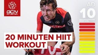 20 Minuten HIIT Workout zur effektiven Fettverbrennung | Indoor Cycling