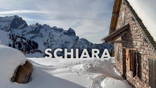 NOTTE AI PIEDI DELLA SCHIARA passando per il Rifugio Bianchet | DOLOMITI BELLUNESI [4K]