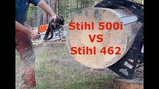 Stihl 500i & 462 Compared