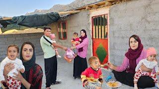 Arad and Parisa meeting after a long time  / Nomadic life documentary