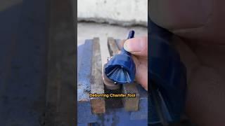 This Deburring Chamfer Tool will clean up your rod️ #tools #besttools
