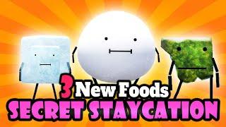 HOW TO GET ALL 3 NEW FOODS IN SECRET STAYCATION | APRIL FOOLS UPDATE | ROBLOX