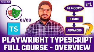 Playwright TypeScript #1 Full Course Overview | Playwright Testing Tutorial