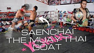 Sparring The GOAT Saenchai (Breakdown)