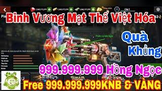 Binh Vương Mạt Thế 2024 Việt Hóa | Free 999 999 999KNB + 999 999 999 Hồng Ngọc + 999 999 999 Vàng