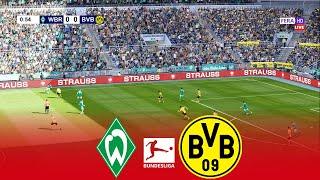 LIVE  WERDER BREMEN vs BORUSSIA DORTMUND | Bundesliga 2024/2025 | Simulation Realistic