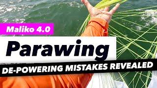 Parawing - De-powering mistakes revealed