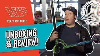 MGP VX9 EXTREME STUNT SCOOTER UNBOXING AND FIRST LOOK - Skatehut