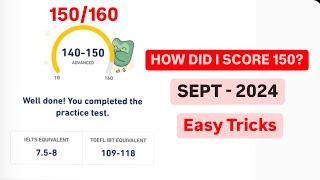 Duolingo English Practice Test | How to score 150 in Duolingo English Test | 16th Sept 2024 | Tips