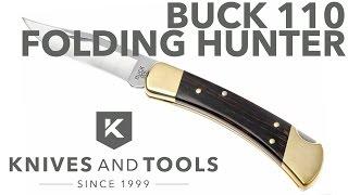 Buck 110 Folding Hunter Product Overview - Knivesandtools.com