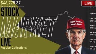 Trump Calls For TARIFFS -  Stock Market LIVE, Live Trading, Stocks To Buy NOW