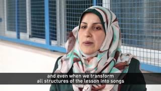 Music as a pedagogical tool - Music Fund in Gaza - UNRWAtv