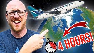 I Took the World's SHORTEST Transatlantic Flight