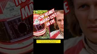 How Helmut Marko Lost an Eye in an F1 Crash  #f1 #formulaone #f1shorts #helmutmarko
