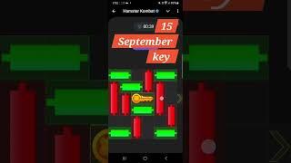 15 September key today key mini game key daily keys unlock hamster kombat #minigame #key #coins #15