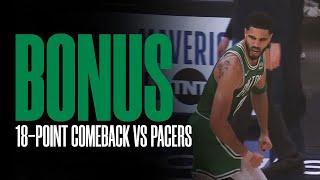 Boston Celtics 18-point comeback vs Indiana Pacers (05/25/2024)