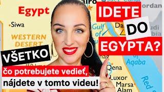 IDETE DO EGYPTA? VŠETKO DÔLEŽITÉ NÁJDETE V TOMTO VIDEU!