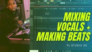 How To Mix Vocals + Playing Piano tips and tricks