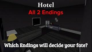 ROBLOX Hotel | All 2 Endings (Season 1, Episode 15)