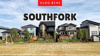 Rising neighbourhood in Leduc|Tour around Southfork| Different houses in Southfork, Leduc